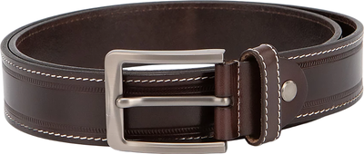 Ремень мужской Poshete 571-2506-XL-DBW (коричневый) - 