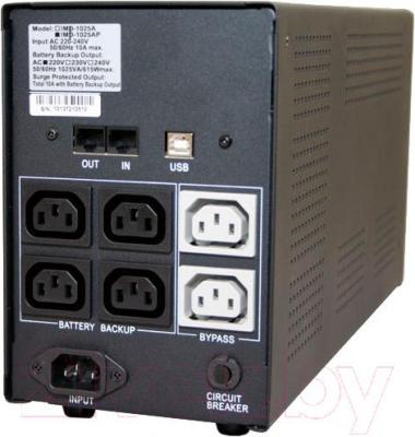 ИБП Powercom Imperial IMP-2000AP 2000VA - вид сзади