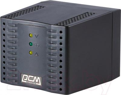 Стабилизатор напряжения Powercom TCA-1200 (Black) - общий вид