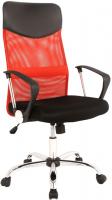 Кресло офисное Signal Q-025 (черный/красный) - 