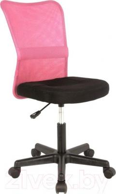 Кресло офисное Signal Q-121 (Black-Pink) - общий вид