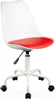 Кресло офисное Signal Q-767 (White-Red) - общий вид
