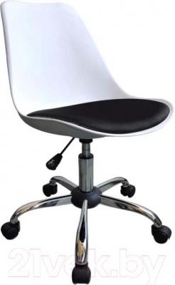Кресло офисное Signal Q-777 (White-Black) - общий вид