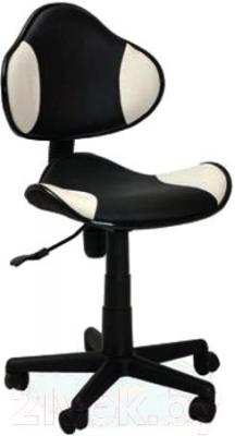 Кресло офисное Signal Q-G2 (White-Black, экокожа) - общий вид