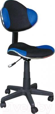 Кресло детское Signal Q-G2 (синий/черный) - общий вид