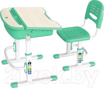 Парта+стул Sundays C301 (зеленый) - общий вид
