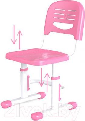 Парта+стул Sundays C301 (розовый) - вентилируемый стул