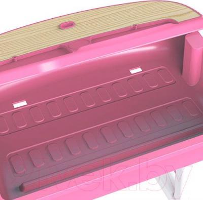 Парта+стул Sundays C301 (розовый) - ящик для принадлежностей