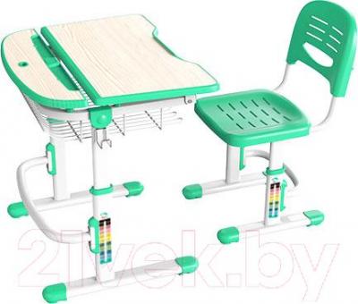 Парта+стул Sundays C302 (зеленый) - общий вид