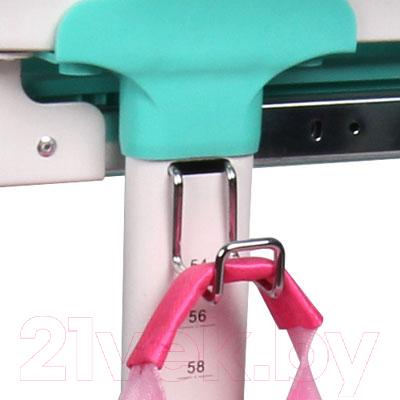 Парта+стул Sundays C304 (розовый) - крючок для сумки
