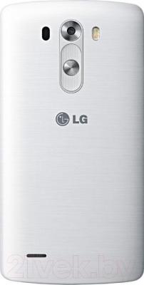 Смартфон LG G3 Dual LTE 32GB / D856 (белый) - вид сзади
