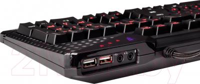 Клавиатура Tesoro Durandal Ultimate eSport Edition TS-G1NL (Cherry MX Black, Cherry MX Red) - USB-хаб