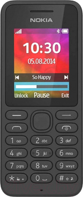 Мобильный телефон Nokia 130 Dual (черный)
