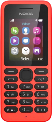 Мобильный телефон Nokia 130 Dual (красный)