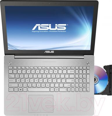 Ноутбук Asus N550JK-CN338H - вид сверху