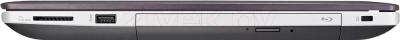 Ноутбук Asus N550JK-CN338H - вид сбоку