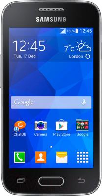 Смартфон Samsung Galaxy Ace 4 Lite / G313H (черный) - общий вид