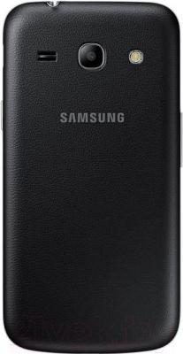 Смартфон Samsung Galaxy Star Advance Duos / G350E (черный) - вид сзади