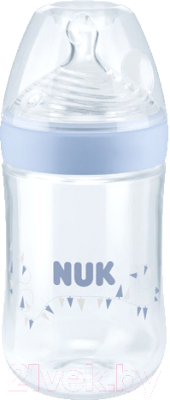 

Бутылочка для кормления NUK, Прозрачный;голубой, Nature Sense / 10741758