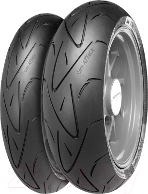 

Мотошина задняя Continental, ContiSportAttack 190/55R17 75W TL