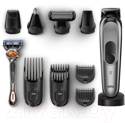 Набор для стайлинга Braun MGK7021 с бритвой Fusion5 ProGlide + 2 кассеты