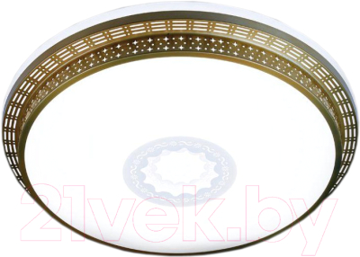 

Потолочный светильник Ambrella, Orbital F130 WH GD 72W D500