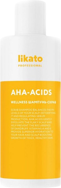 Скраб-шампунь Likato Professional Скраб Wellness для тонких жирных волос (400мл)