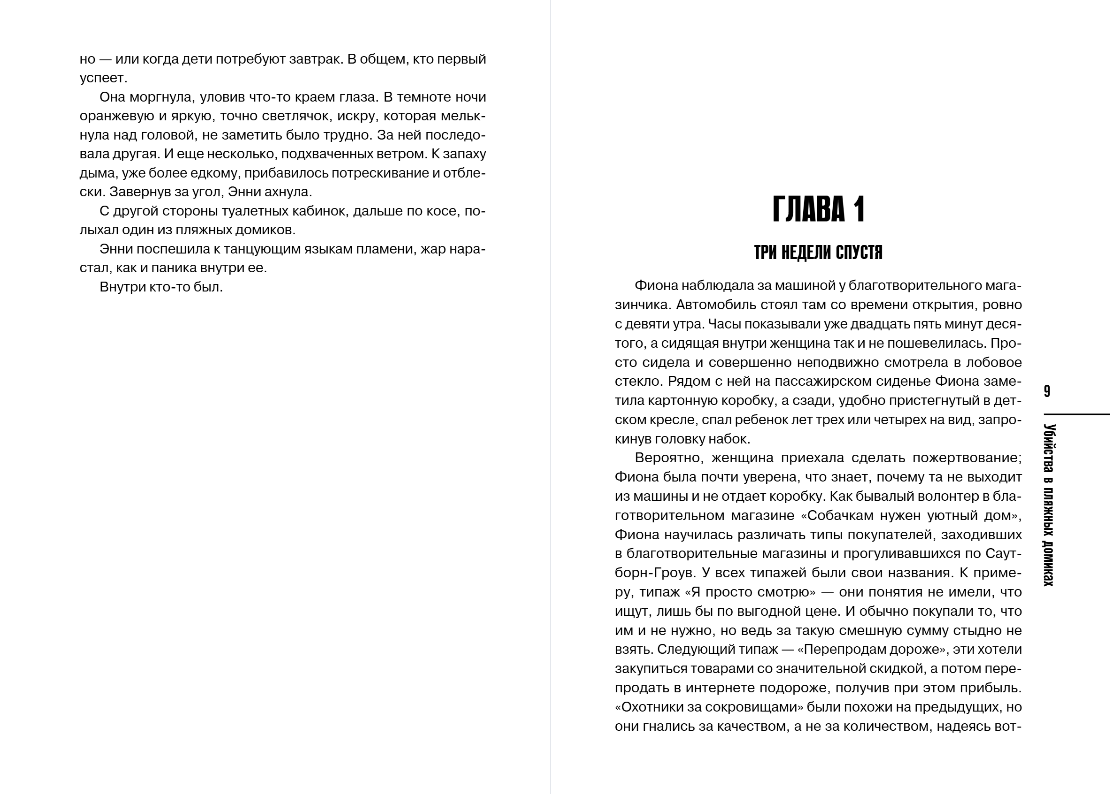 Художественная книга Inspiria Убийства в пляжных домиках, мягкая обложка (Боланд Питер) — фото 6