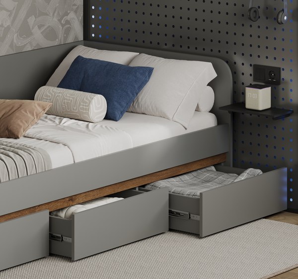 Купить Кровать-тахта MySTAR 900 ИВ-126.12 в Бобруйске