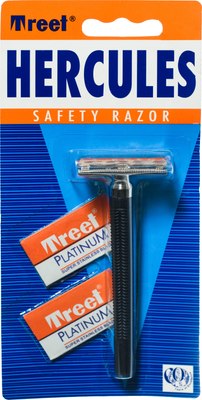

Бритвенный станок, Hercules Safety Razor + 2 лезвия