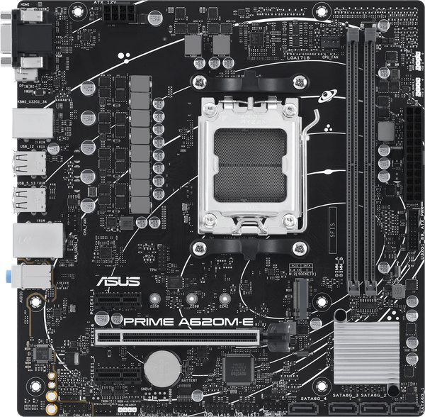 Материнская плата Asus TUF Prime A620M-E-CSM