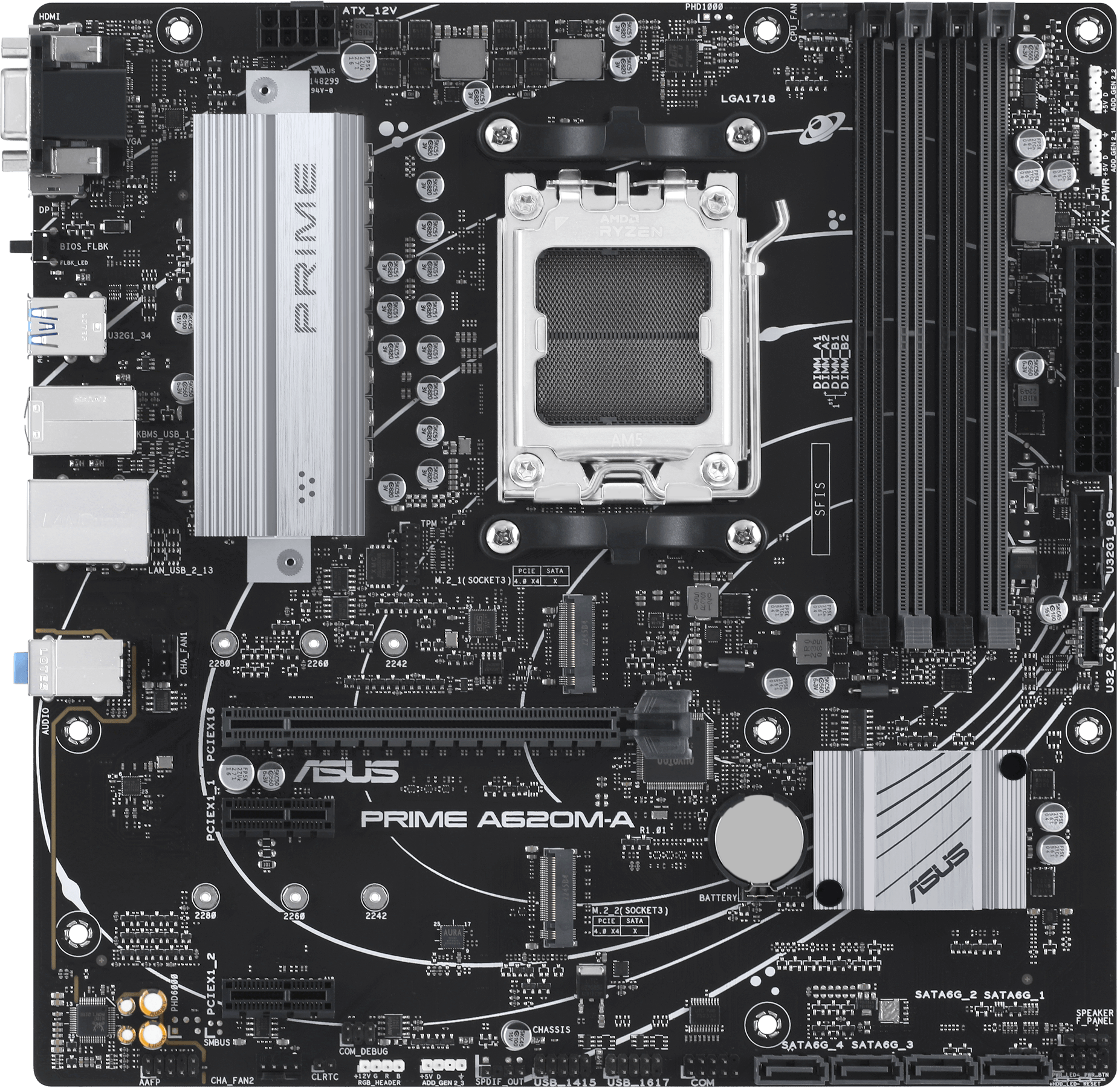 Материнская плата Asus Prime A620M-A-CSM