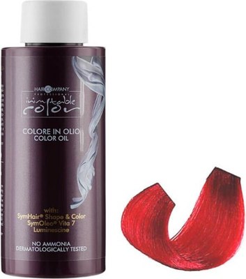 Масло для окрашивания волос Hair Company Inimitable Color Oil Рубин (100мл) - 