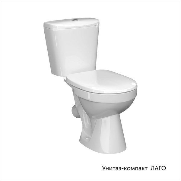 Купить Унитаз напольный Керамин Лаго Инкоэр в Минске