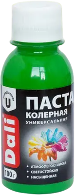 Колеровочная паста DALI Лайм (100г) - 