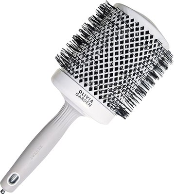 

Брашинг для расчески, Термобрашинг Expert Blowout Shine White&Grey