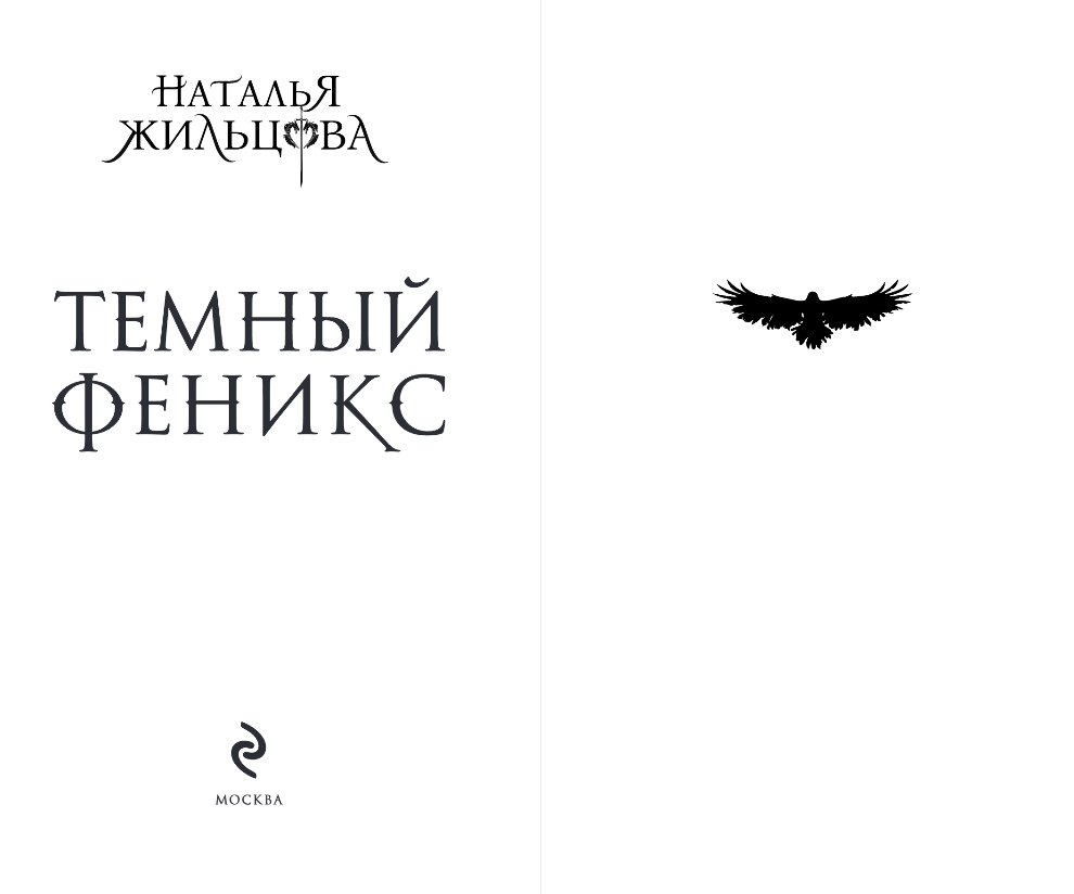 Художественная книга Эксмо Темный феникс, твердая обложка (Жильцова Наталья) — фото 2