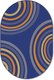 Ковер Moldabela Soho Овал 1713 2 16511 (1.4x2) - 