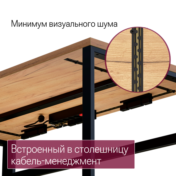 Купить Компьютерный стол Millwood Каир Смарт 140x80 в Жодино