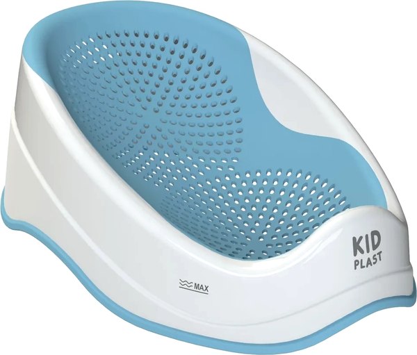 Горка для купания KidPlast Delfick / PL295000 (белый/темно-голубой)