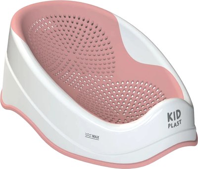 Горка для купания KidPlast Delfick / PL294200 (белый/темно-розовый) - 