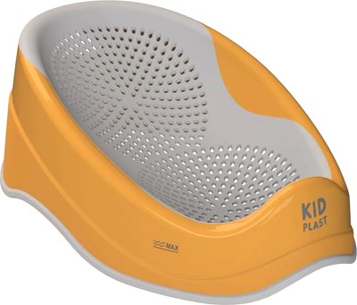 Горка для купания KidPlast Delfick / PL294000 (оранжевый/темно-серый) - 
