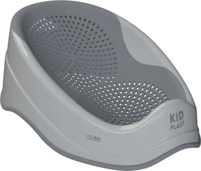 Горка для купания KidPlast Delfick / PL294100 (светло-серый/серый) - 