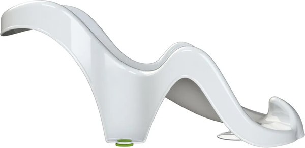 Горка для купания KidPlast Star / PL154300 (белый/зеленый)