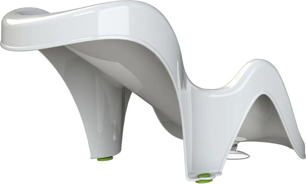 Горка для купания KidPlast Star / PL154300 (белый/зеленый)