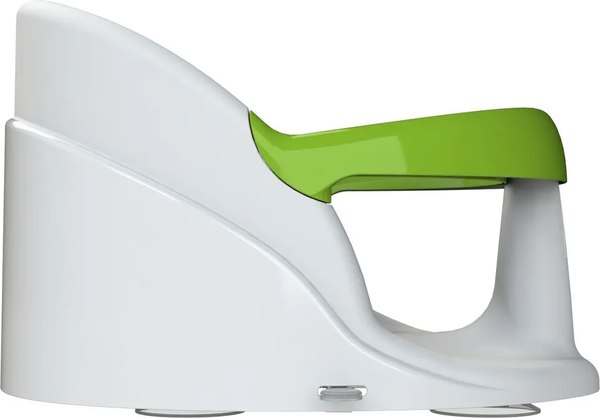 Стульчик для купания KidPlast Aura / PL144300 (белый/зеленый)