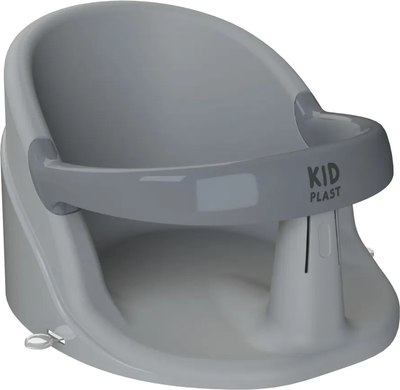 Стульчик для купания KidPlast Aura / PL144600 (светло-серый/серый) - 