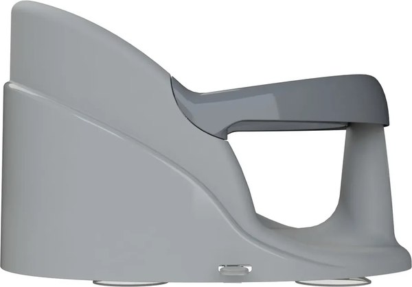 Стульчик для купания KidPlast Aura / PL144600 (светло-серый/серый)