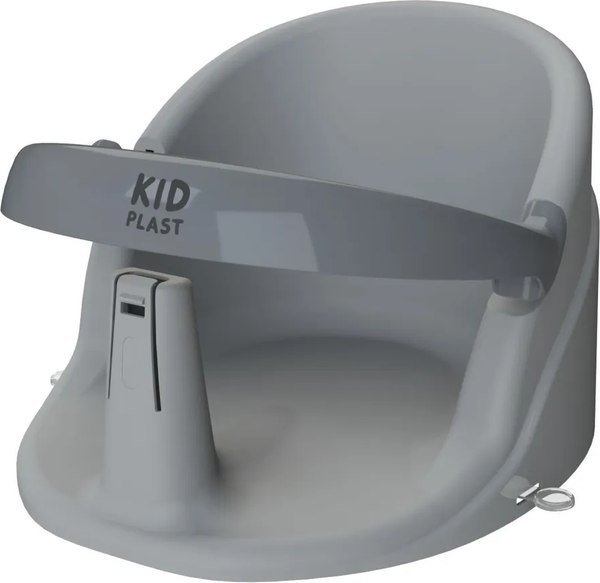 Стульчик для купания KidPlast Aura / PL144600 (светло-серый/серый)