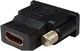 Адаптер SBOX DVI (24+1) M-HDMI F / AD.DVI-HDMI - 